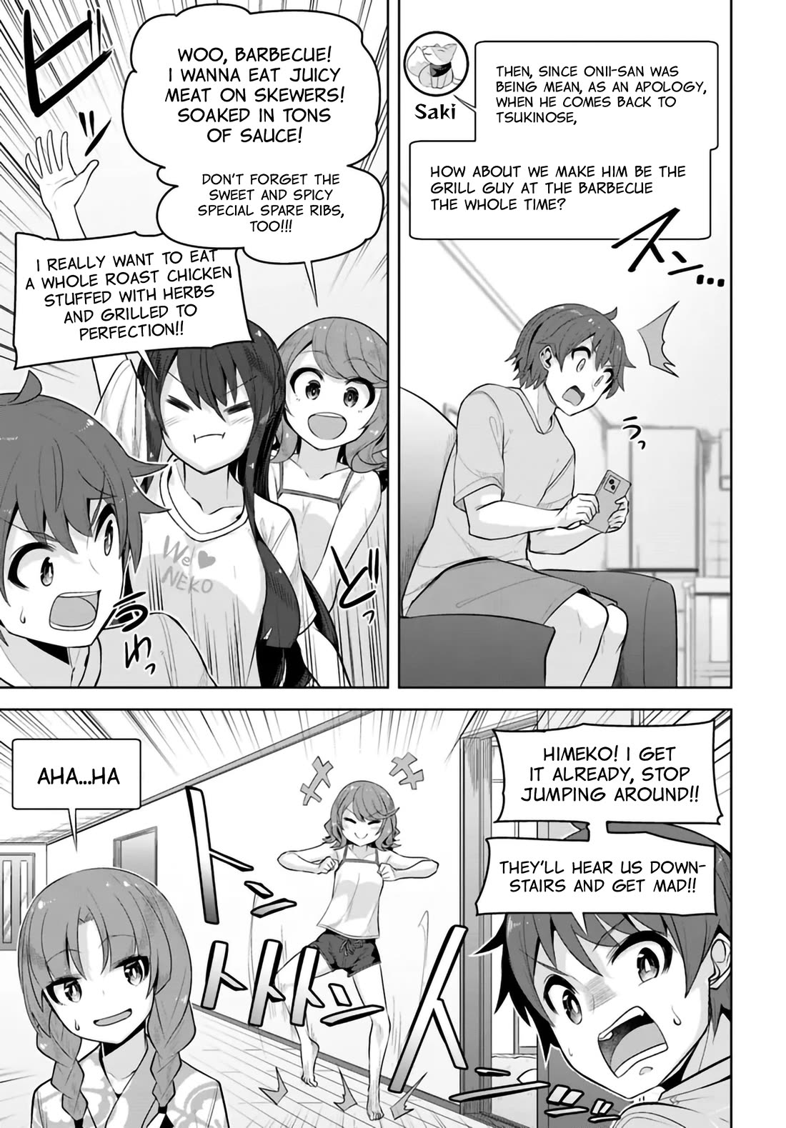 Tenkosaki: The Neat and Pretty Girl at My New School Is a Childhood Friend of Mine Who I Thought Was a Boy chapter 28.5 page 9