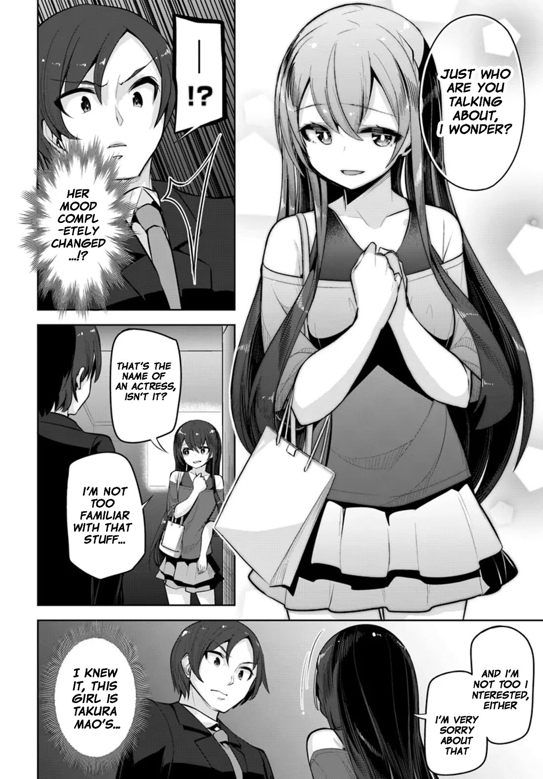 Tenkosaki: The Neat and Pretty Girl at My New School Is a Childhood Friend of Mine Who I Thought Was a Boy chapter 28 page 8