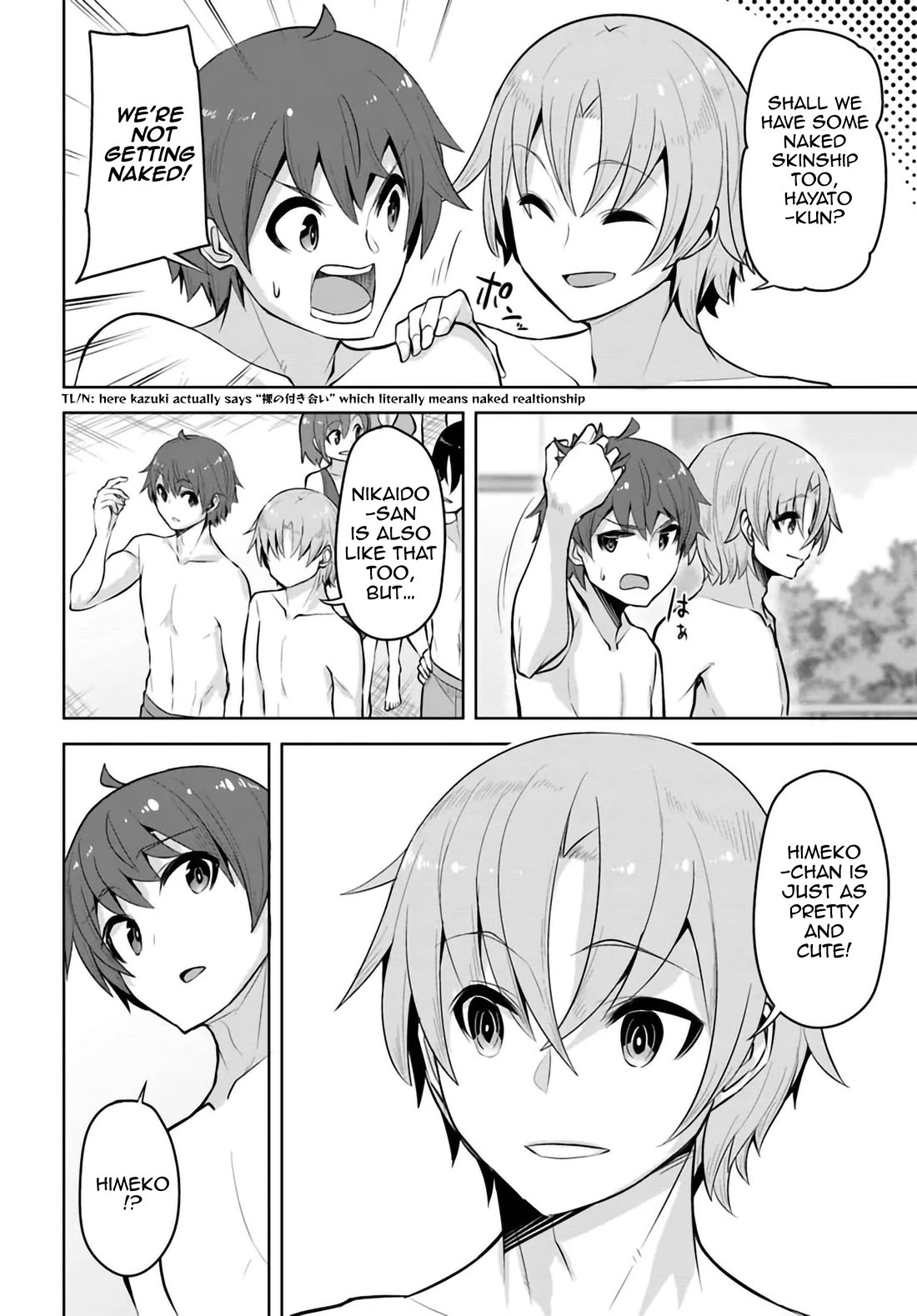 Tenkosaki: The Neat and Pretty Girl at My New School Is a Childhood Friend of Mine Who I Thought Was a Boy chapter 29 page 21