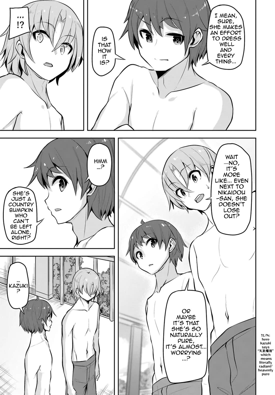 Tenkosaki: The Neat and Pretty Girl at My New School Is a Childhood Friend of Mine Who I Thought Was a Boy chapter 29 page 22