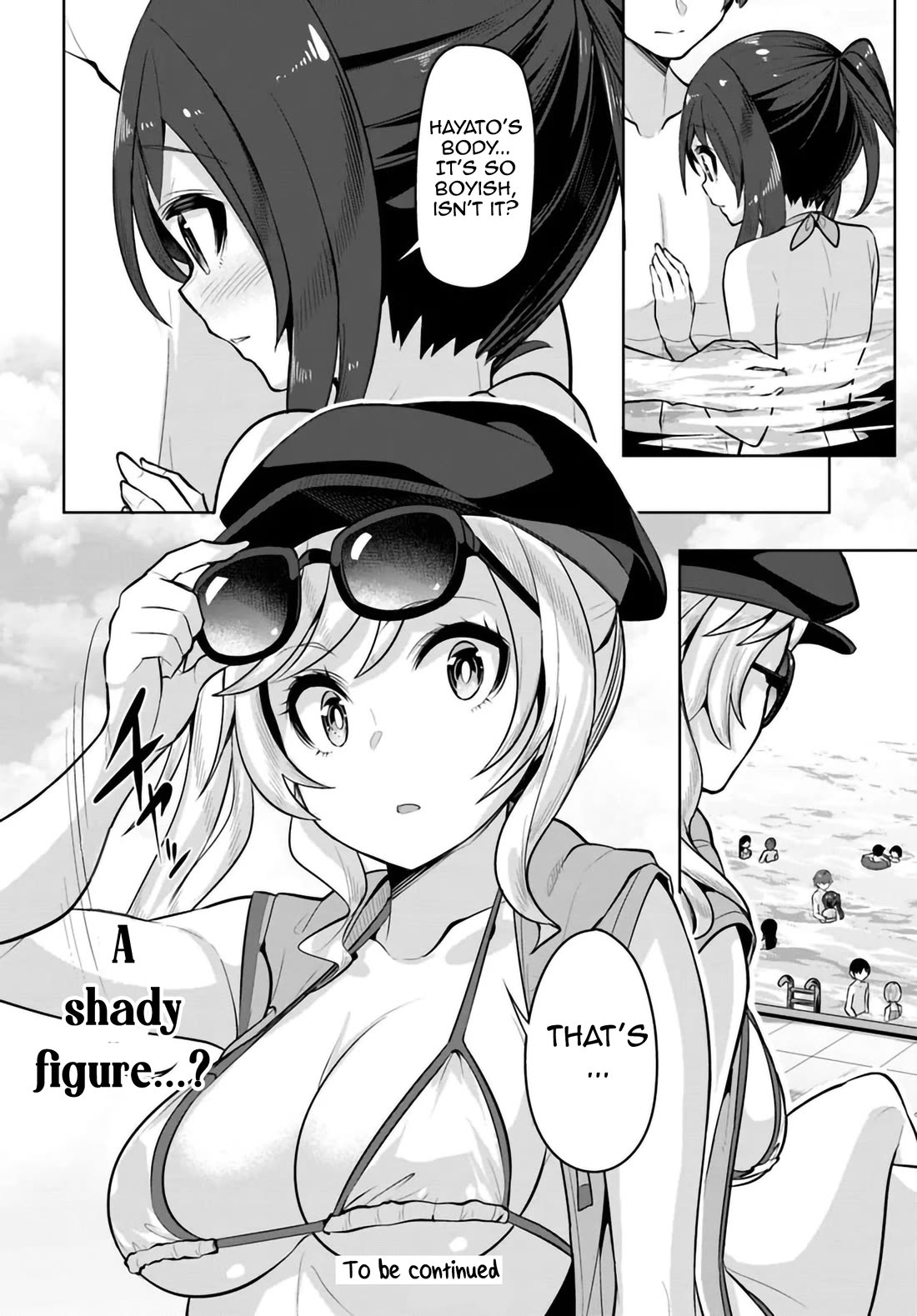 Tenkosaki: The Neat and Pretty Girl at My New School Is a Childhood Friend of Mine Who I Thought Was a Boy chapter 29 page 30