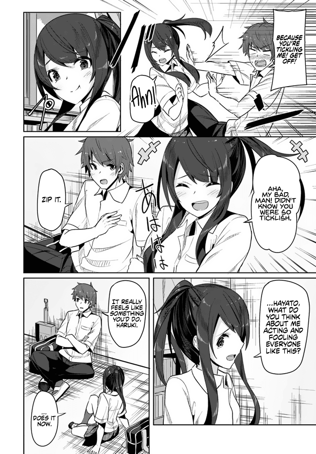 Tenkosaki: The Neat and Pretty Girl at My New School Is a Childhood Friend of Mine Who I Thought Was a Boy chapter 3 page 16