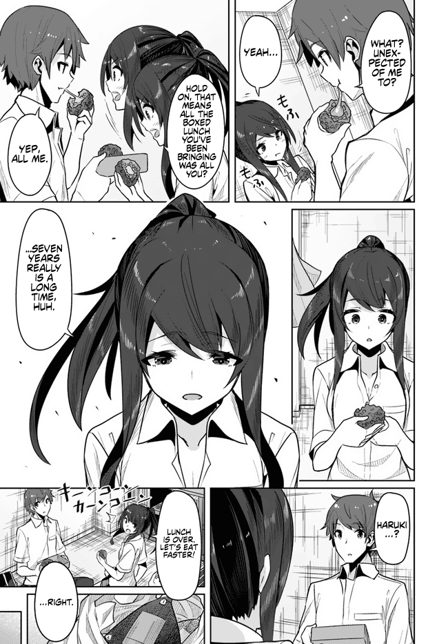 Tenkosaki: The Neat and Pretty Girl at My New School Is a Childhood Friend of Mine Who I Thought Was a Boy chapter 3 page 19