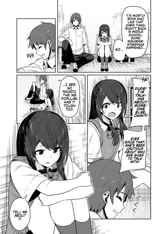 Tenkosaki: The Neat and Pretty Girl at My New School Is a Childhood Friend of Mine Who I Thought Was a Boy chapter 3 page 23