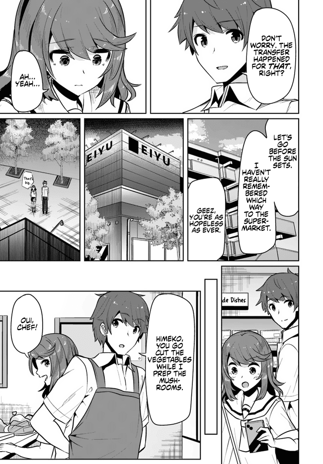 Tenkosaki: The Neat and Pretty Girl at My New School Is a Childhood Friend of Mine Who I Thought Was a Boy chapter 3 page 5