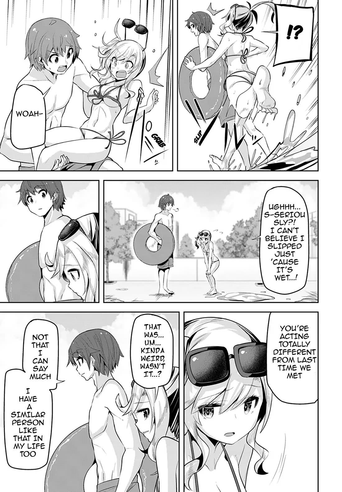 Tenkosaki: The Neat and Pretty Girl at My New School Is a Childhood Friend of Mine Who I Thought Was a Boy chapter 30 page 19