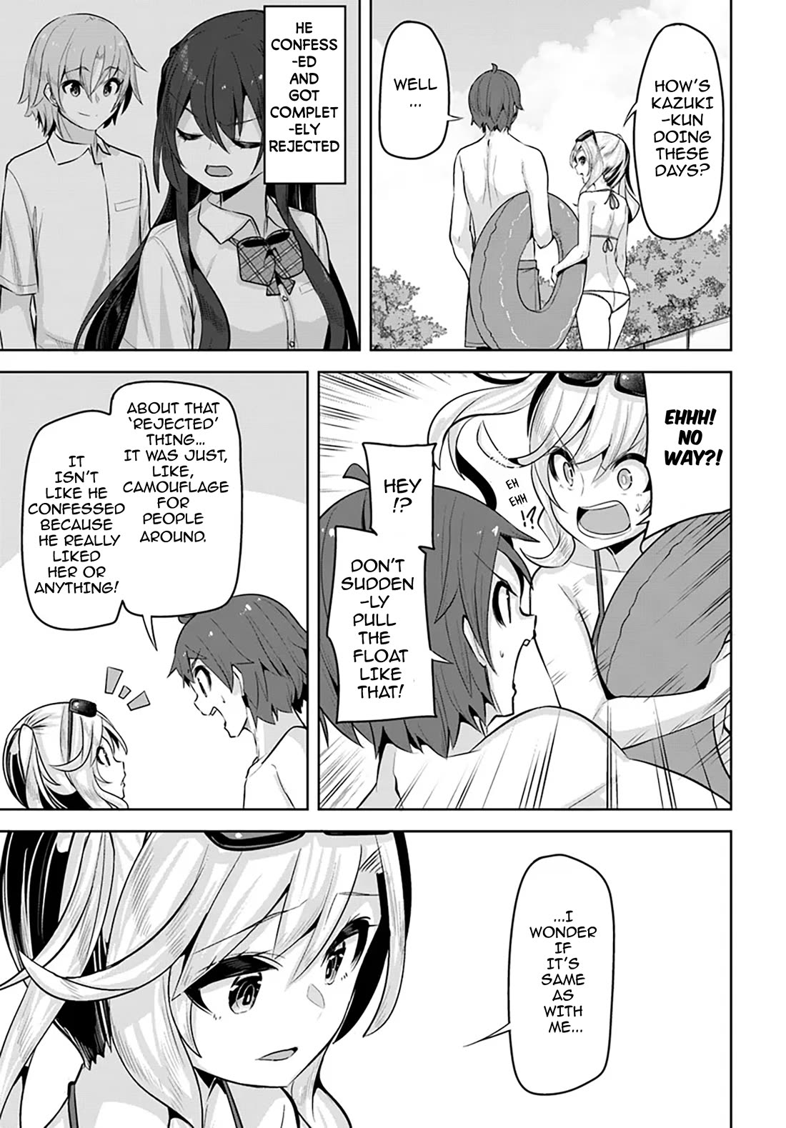 Tenkosaki: The Neat and Pretty Girl at My New School Is a Childhood Friend of Mine Who I Thought Was a Boy chapter 30 page 21