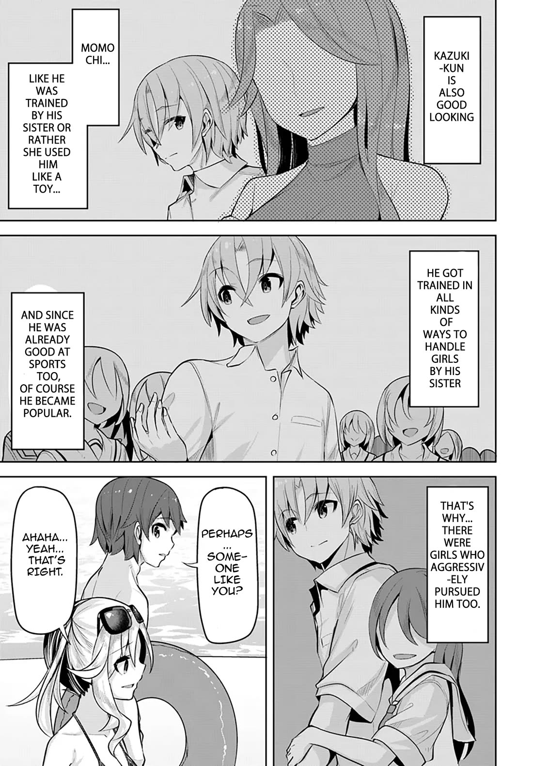 Tenkosaki: The Neat and Pretty Girl at My New School Is a Childhood Friend of Mine Who I Thought Was a Boy chapter 30 page 23