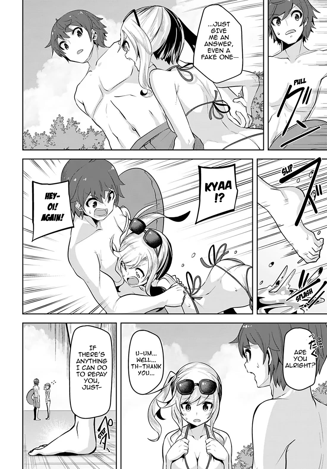 Tenkosaki: The Neat and Pretty Girl at My New School Is a Childhood Friend of Mine Who I Thought Was a Boy chapter 30 page 28