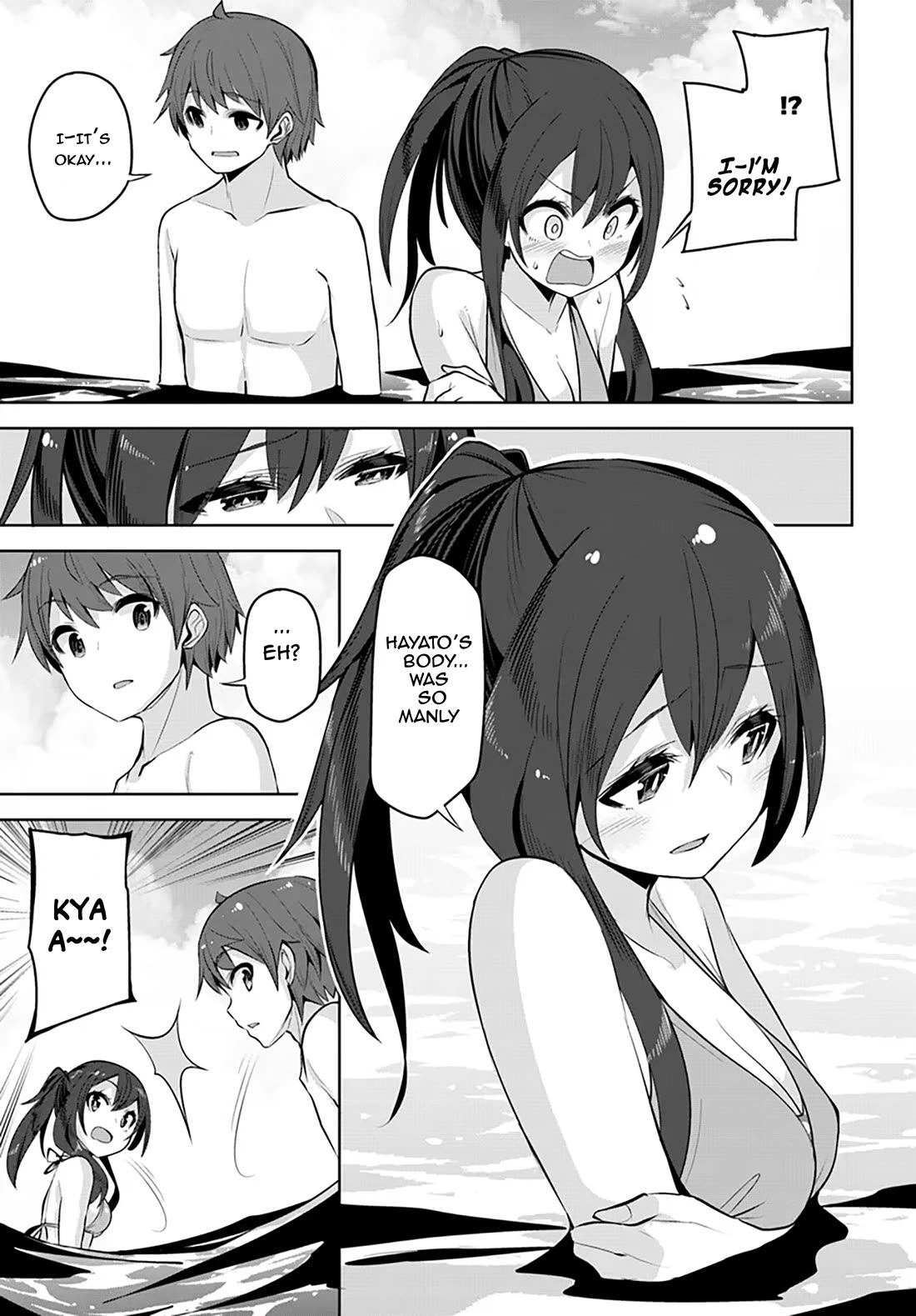 Tenkosaki: The Neat and Pretty Girl at My New School Is a Childhood Friend of Mine Who I Thought Was a Boy chapter 30 page 3