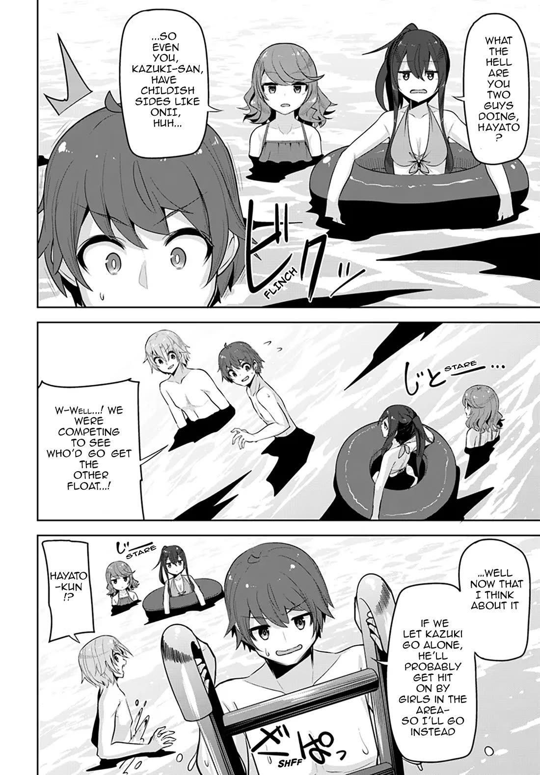 Tenkosaki: The Neat and Pretty Girl at My New School Is a Childhood Friend of Mine Who I Thought Was a Boy chapter 30 page 8