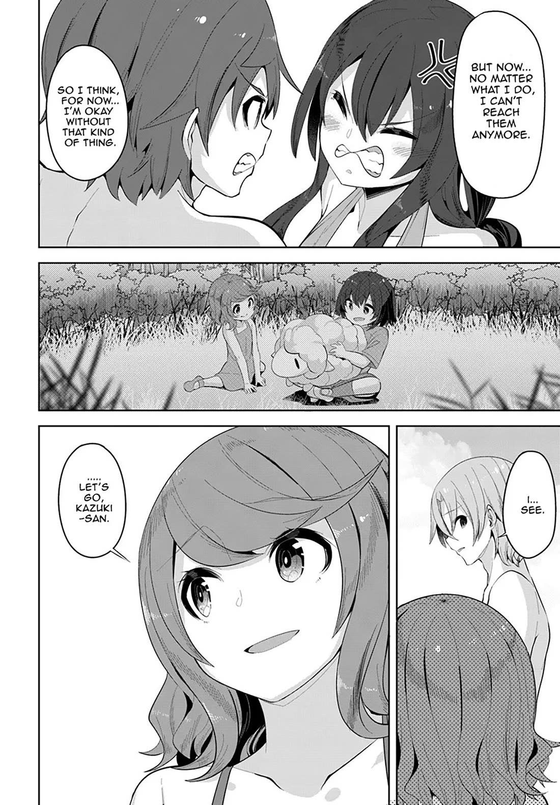 Tenkosaki: The Neat and Pretty Girl at My New School Is a Childhood Friend of Mine Who I Thought Was a Boy chapter 31 page 14