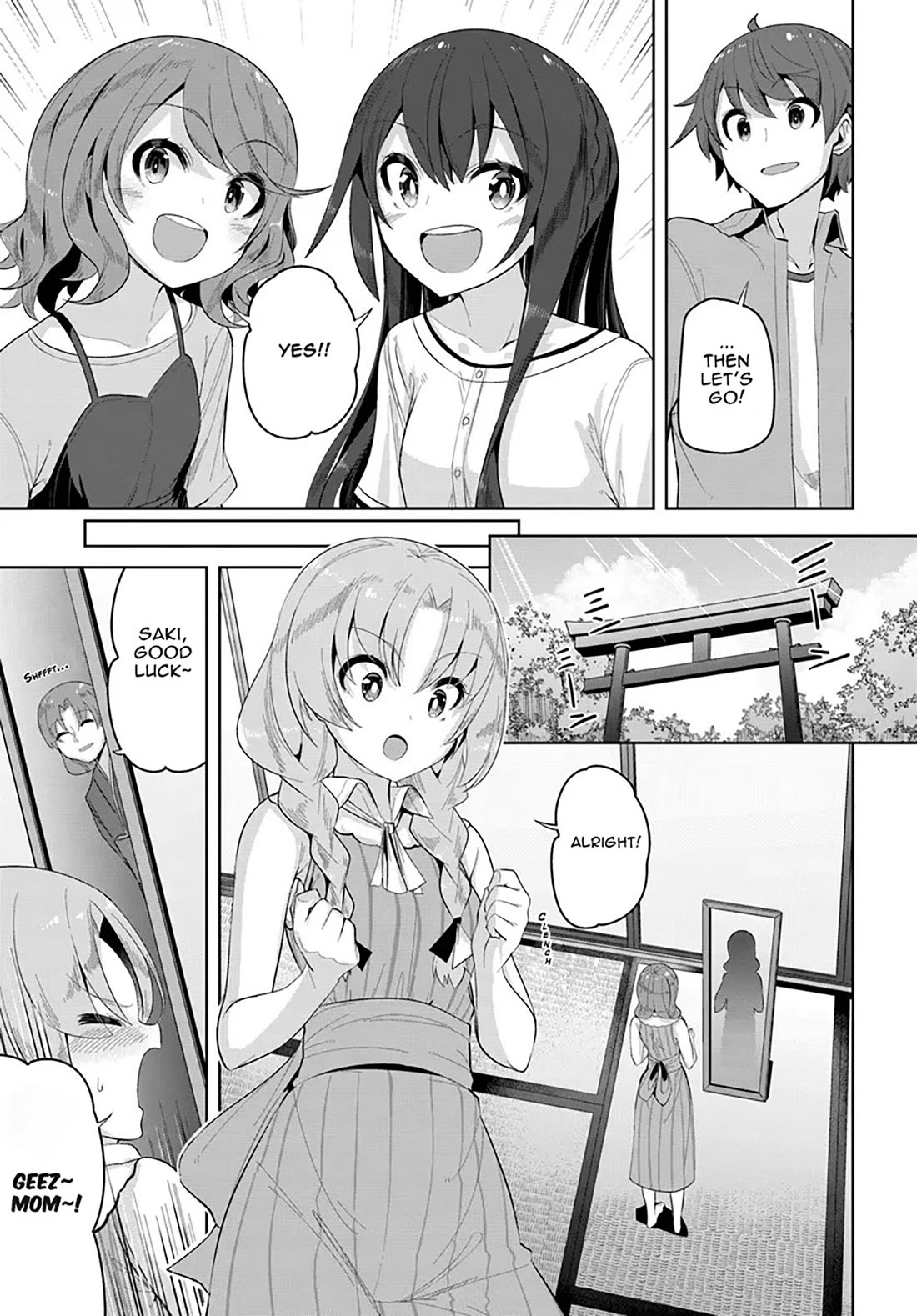 Tenkosaki: The Neat and Pretty Girl at My New School Is a Childhood Friend of Mine Who I Thought Was a Boy chapter 31 page 17
