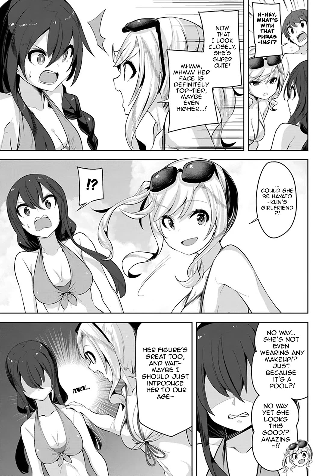 Tenkosaki: The Neat and Pretty Girl at My New School Is a Childhood Friend of Mine Who I Thought Was a Boy chapter 31 page 3