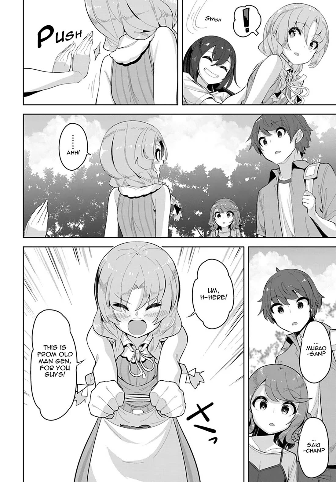 Tenkosaki: The Neat and Pretty Girl at My New School Is a Childhood Friend of Mine Who I Thought Was a Boy chapter 31 page 32