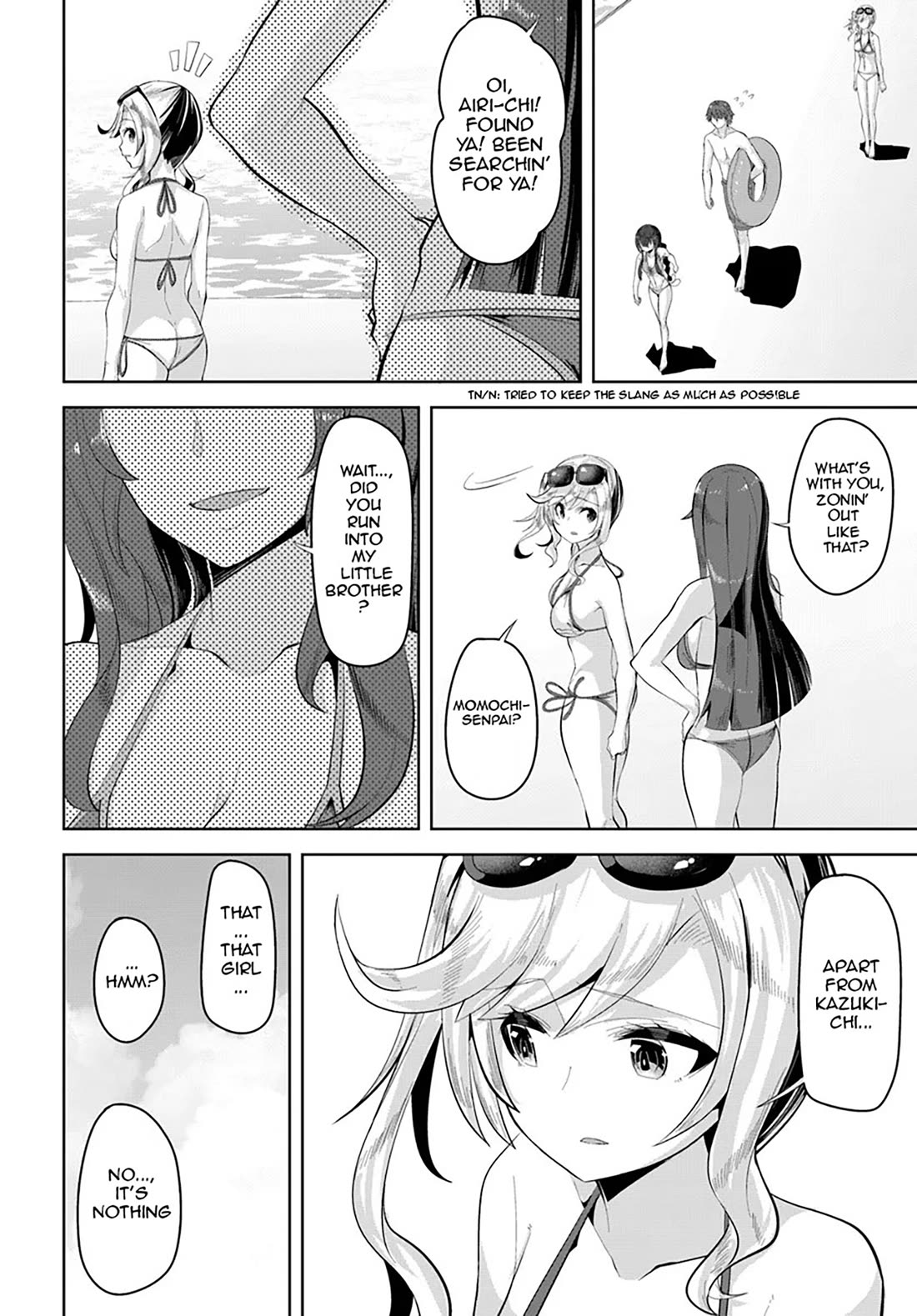 Tenkosaki: The Neat and Pretty Girl at My New School Is a Childhood Friend of Mine Who I Thought Was a Boy chapter 31 page 6