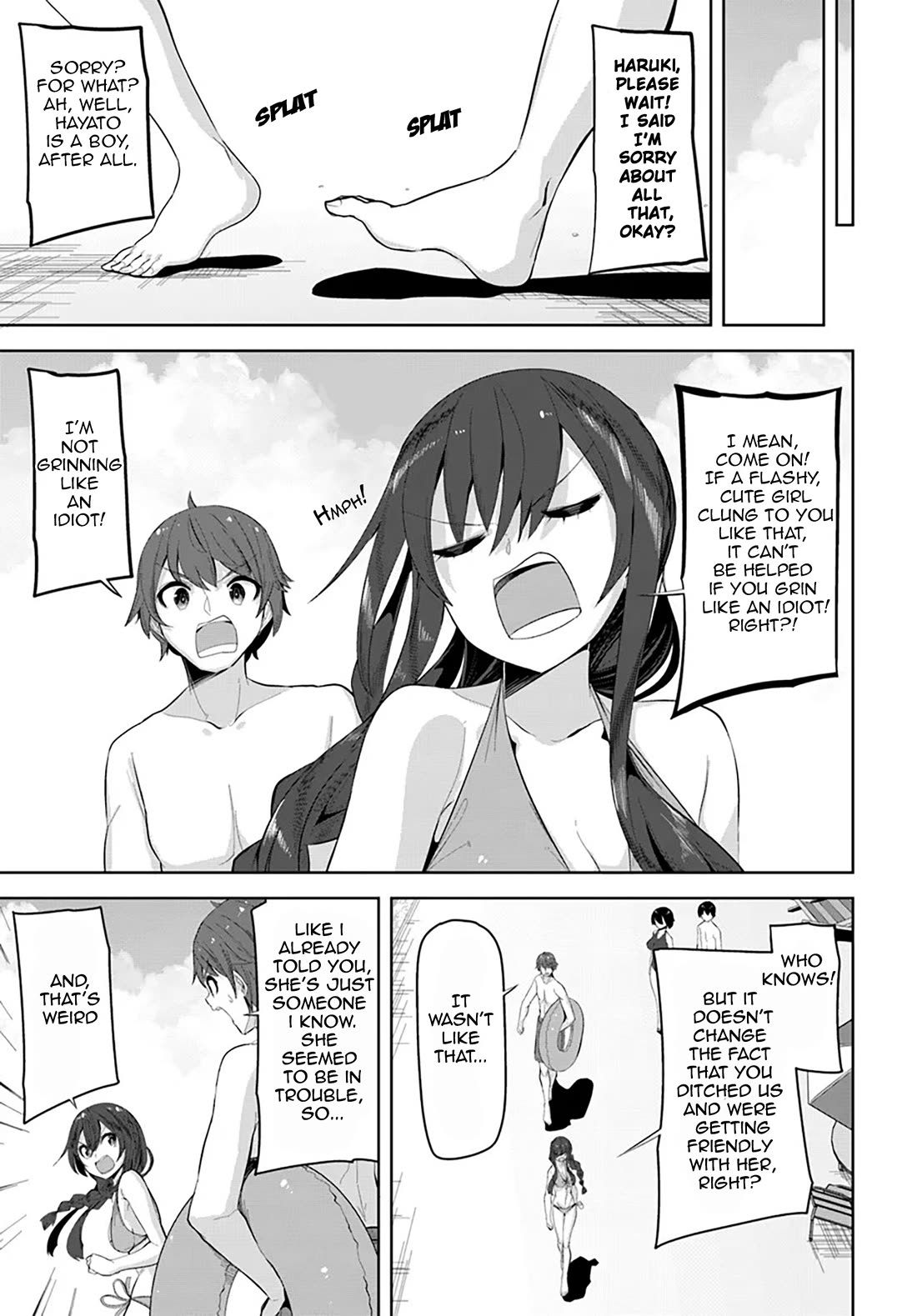 Tenkosaki: The Neat and Pretty Girl at My New School Is a Childhood Friend of Mine Who I Thought Was a Boy chapter 31 page 7