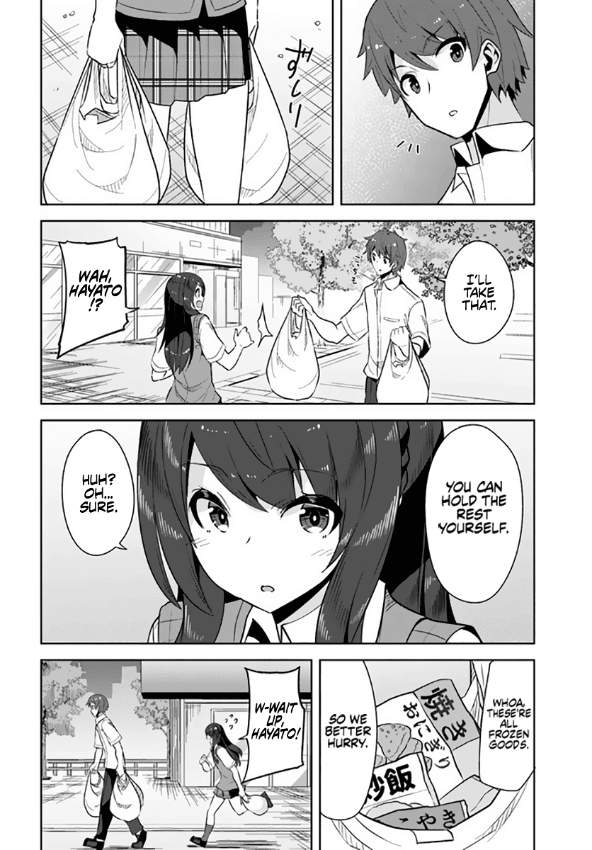 Tenkosaki: The Neat and Pretty Girl at My New School Is a Childhood Friend of Mine Who I Thought Was a Boy chapter 4 page 9