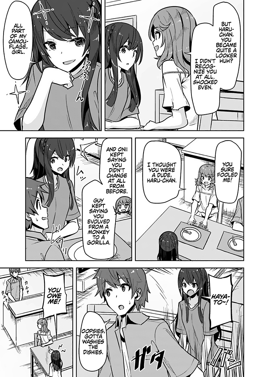 Tenkosaki: The Neat and Pretty Girl at My New School Is a Childhood Friend of Mine Who I Thought Was a Boy chapter 6 page 12