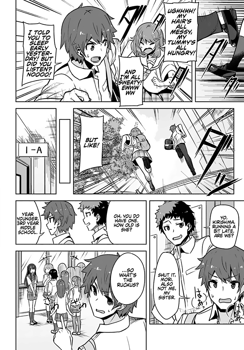 Tenkosaki: The Neat and Pretty Girl at My New School Is a Childhood Friend of Mine Who I Thought Was a Boy chapter 6 page 21