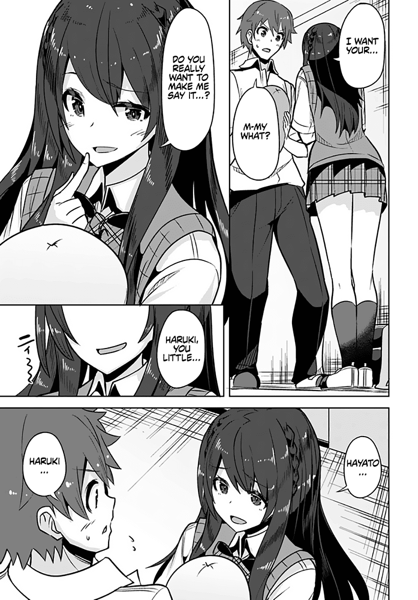 Tenkosaki: The Neat and Pretty Girl at My New School Is a Childhood Friend of Mine Who I Thought Was a Boy chapter 6 page 28