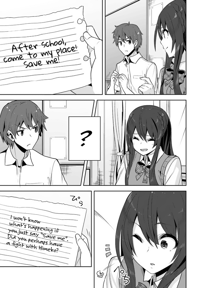 Tenkosaki: The Neat and Pretty Girl at My New School Is a Childhood Friend of Mine Who I Thought Was a Boy chapter 7 page 3