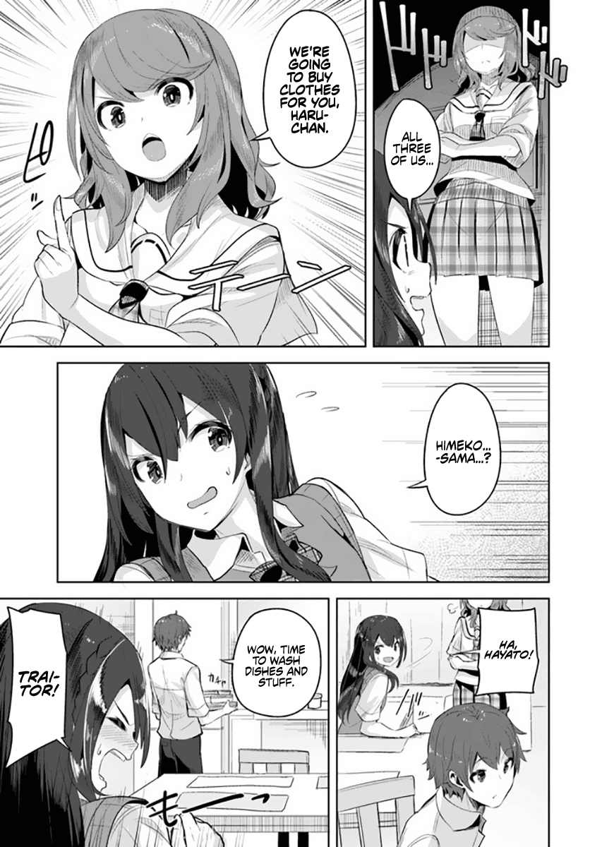 Tenkosaki: The Neat and Pretty Girl at My New School Is a Childhood Friend of Mine Who I Thought Was a Boy chapter 8 page 13