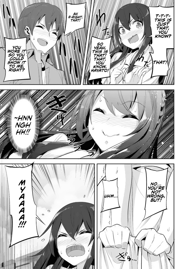 Tenkosaki: The Neat and Pretty Girl at My New School Is a Childhood Friend of Mine Who I Thought Was a Boy chapter 9 page 20