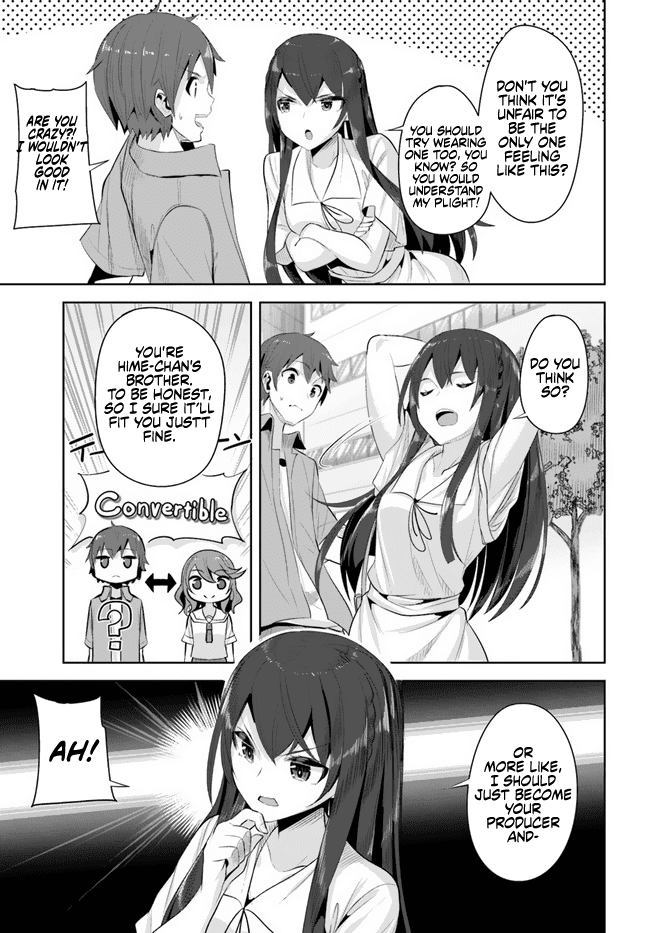 Tenkosaki: The Neat and Pretty Girl at My New School Is a Childhood Friend of Mine Who I Thought Was a Boy chapter 9 page 26