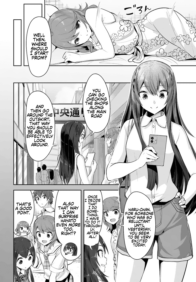 Tenkosaki: The Neat and Pretty Girl at My New School Is a Childhood Friend of Mine Who I Thought Was a Boy chapter 9 page 4