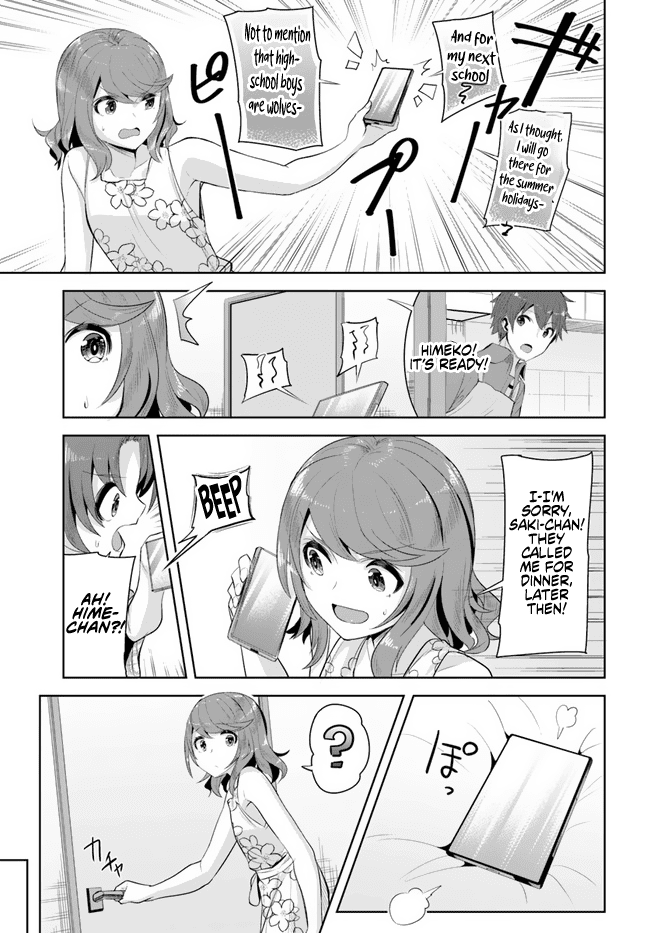 Tenkosaki: The Neat and Pretty Girl at My New School Is a Childhood Friend of Mine Who I Thought Was a Boy chapter 9 page 9