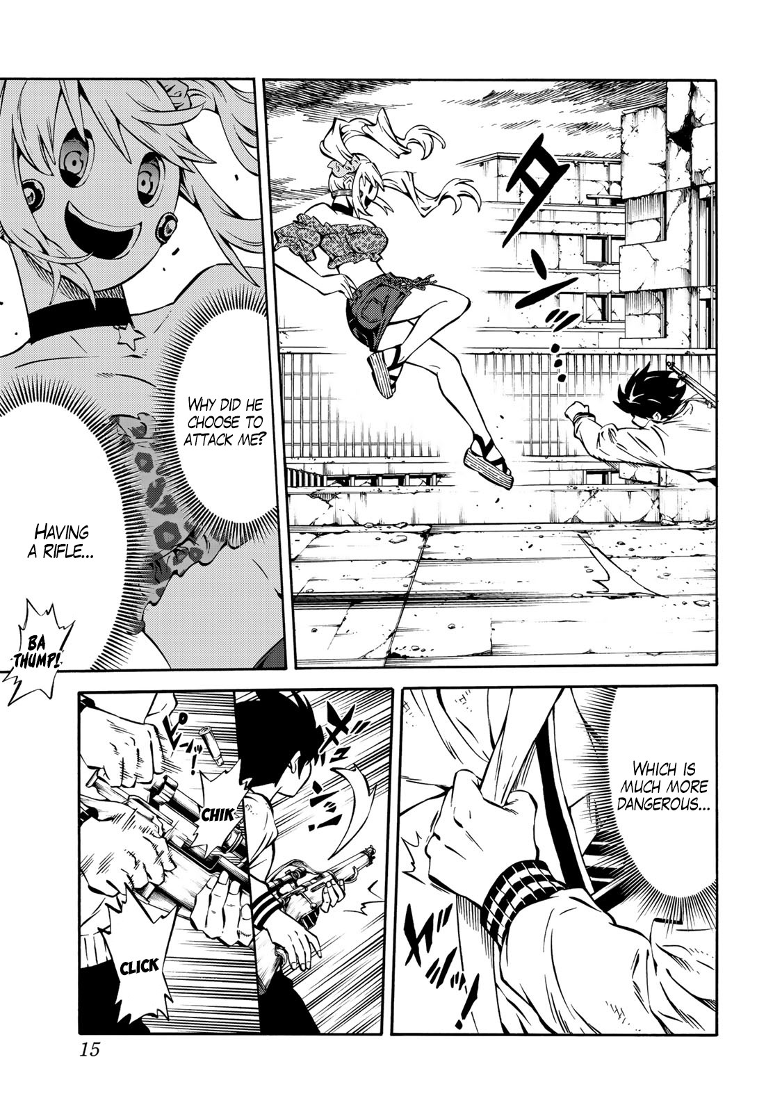 Tenkuu Shinpan Arrive chapter 12 page 13