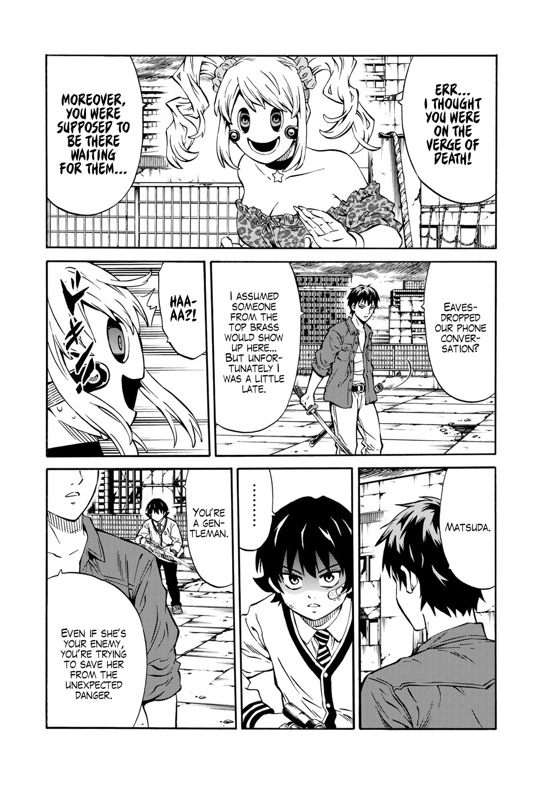 Tenkuu Shinpan Arrive chapter 14 page 6