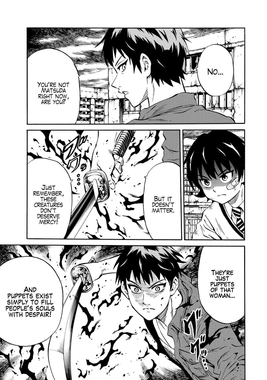 Tenkuu Shinpan Arrive chapter 14 page 7