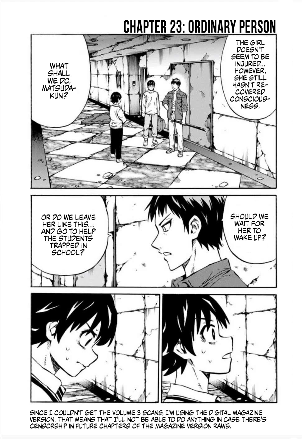 Tenkuu Shinpan Arrive chapter 23 page 1