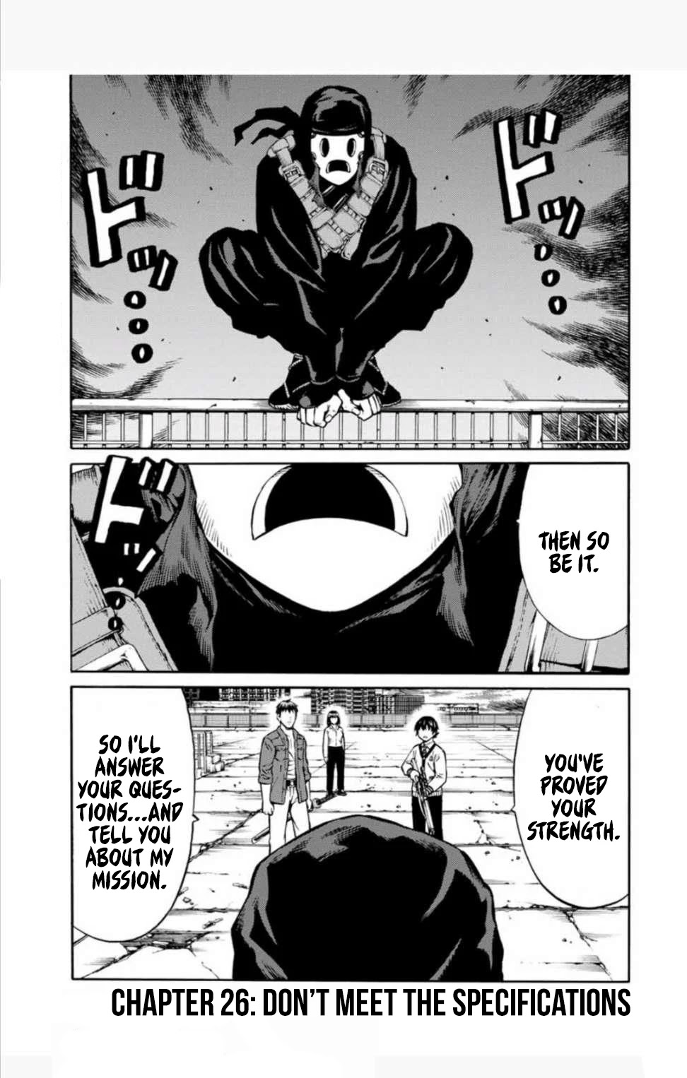 Tenkuu Shinpan Arrive chapter 26 page 1