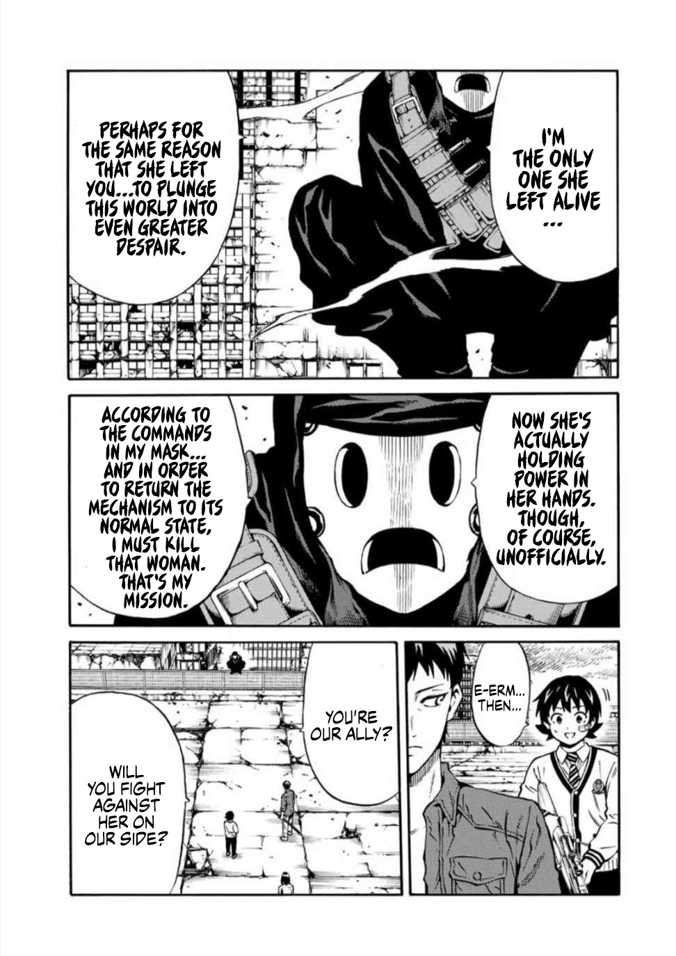 Tenkuu Shinpan Arrive chapter 26 page 7