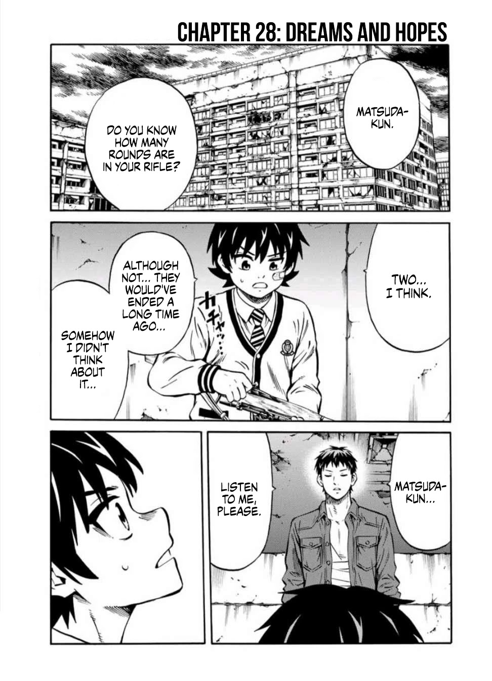 Tenkuu Shinpan Arrive chapter 28 page 1