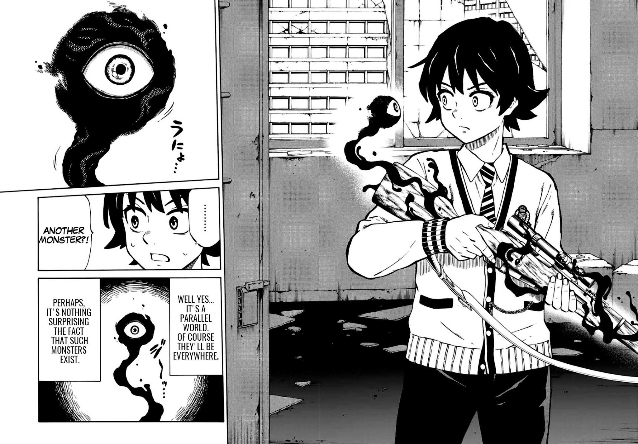 Tenkuu Shinpan Arrive chapter 3 page 14