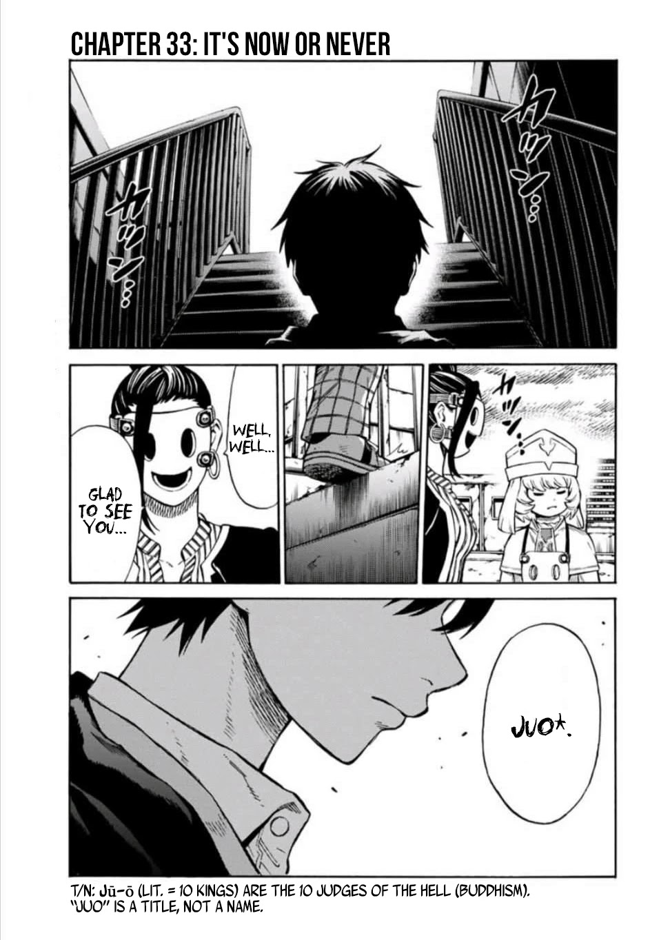 Tenkuu Shinpan Arrive chapter 33 page 1