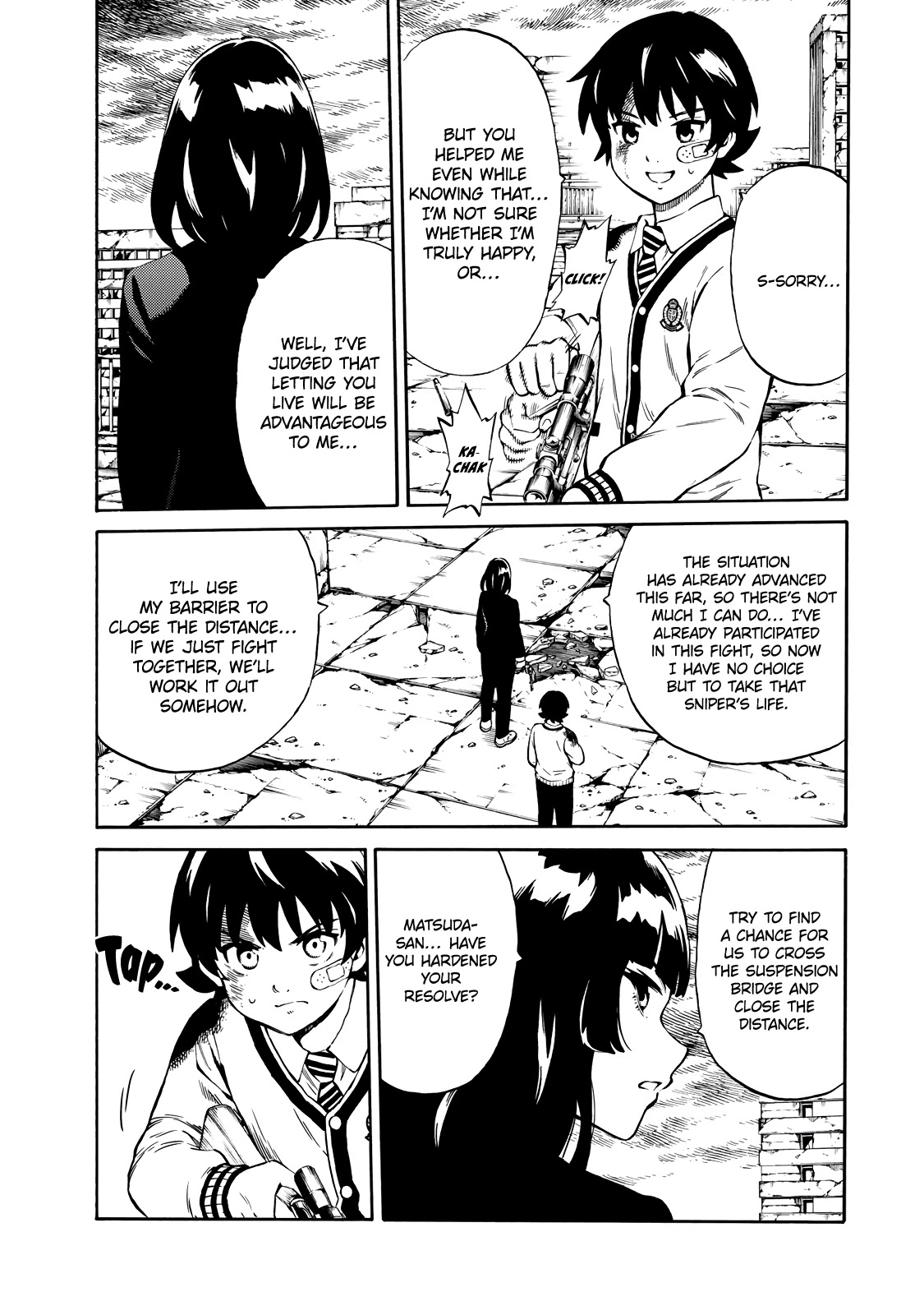 Tenkuu Shinpan Arrive chapter 38 page 7