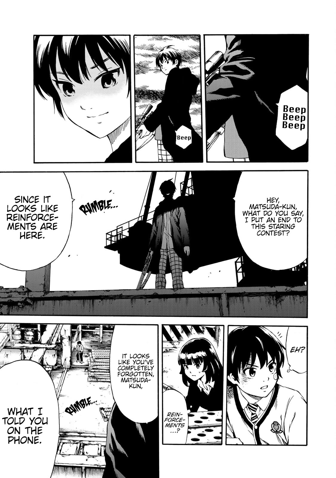 Tenkuu Shinpan Arrive chapter 42 page 8