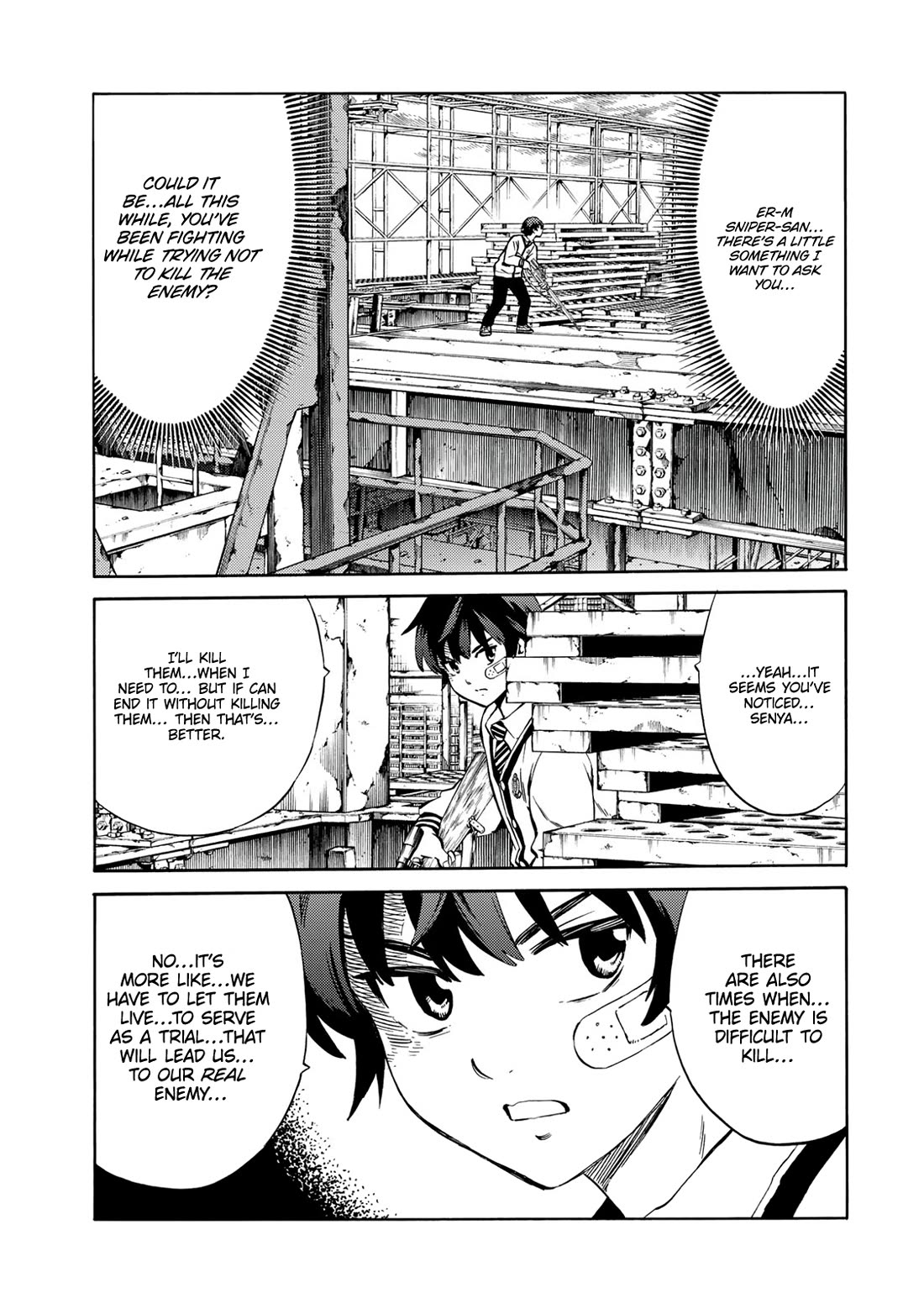 Tenkuu Shinpan Arrive chapter 49 page 6