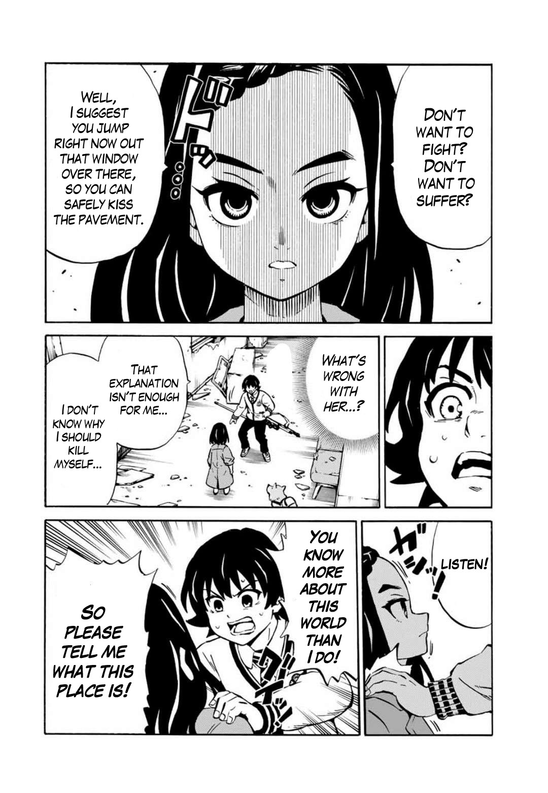 Tenkuu Shinpan Arrive chapter 5 page 12