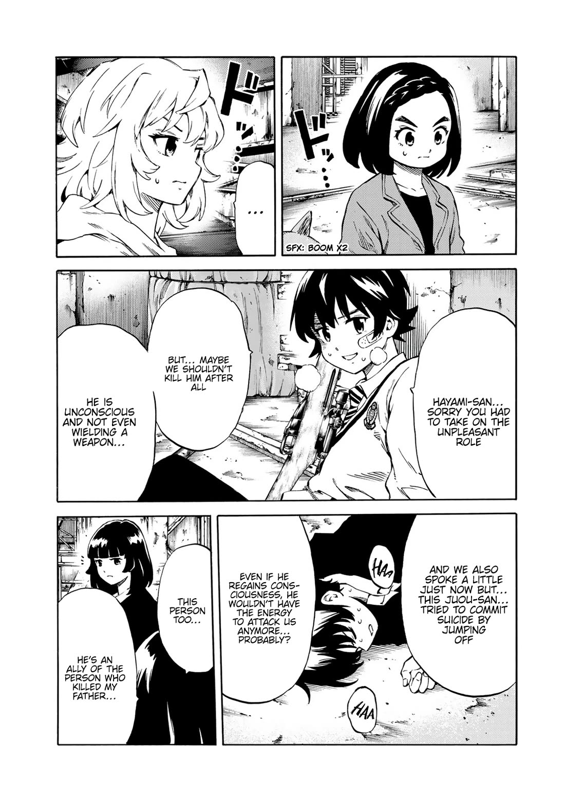 Tenkuu Shinpan Arrive chapter 50 page 4