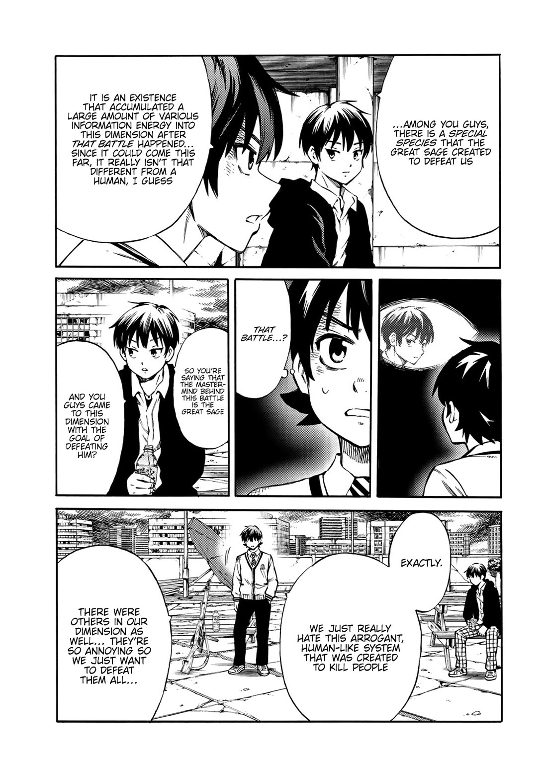 Tenkuu Shinpan Arrive chapter 55 page 8