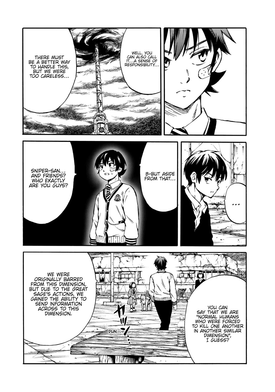 Tenkuu Shinpan Arrive chapter 55 page 9