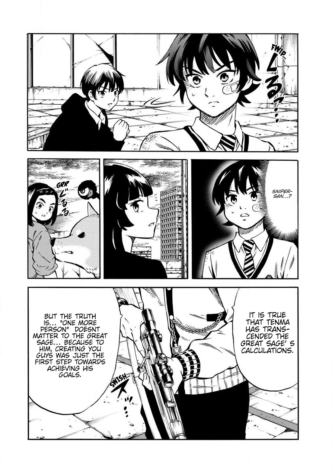 Tenkuu Shinpan Arrive chapter 57 page 17