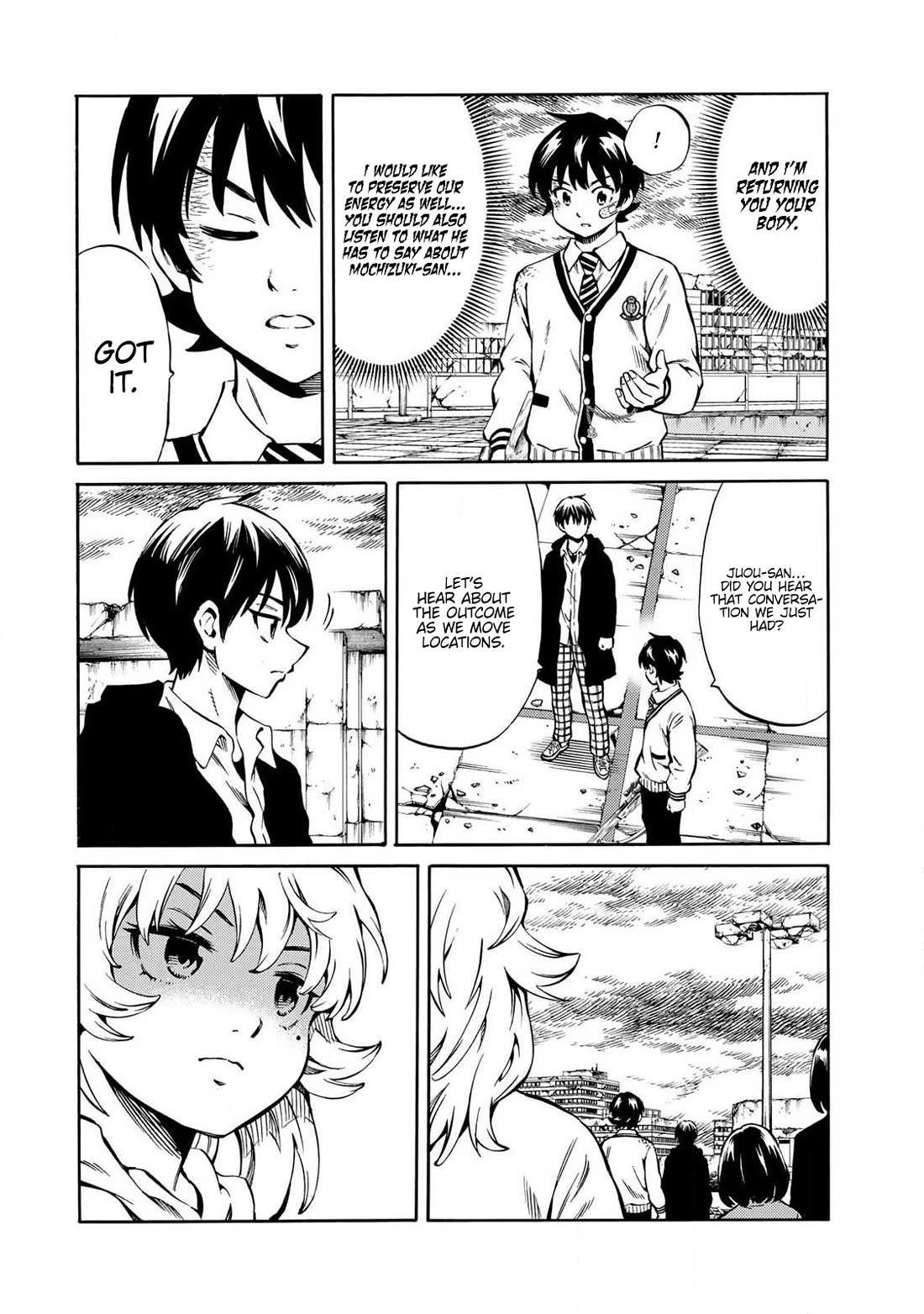 Tenkuu Shinpan Arrive chapter 58 page 14