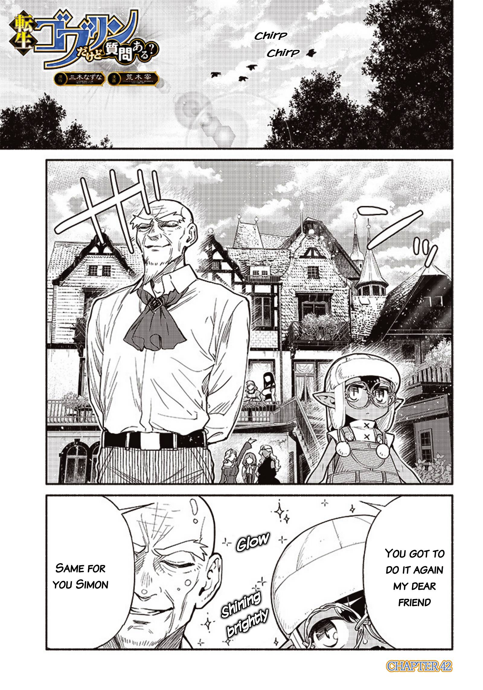 Tensei Goblin dakedo Shitsumon aru? chapter 42 page 1